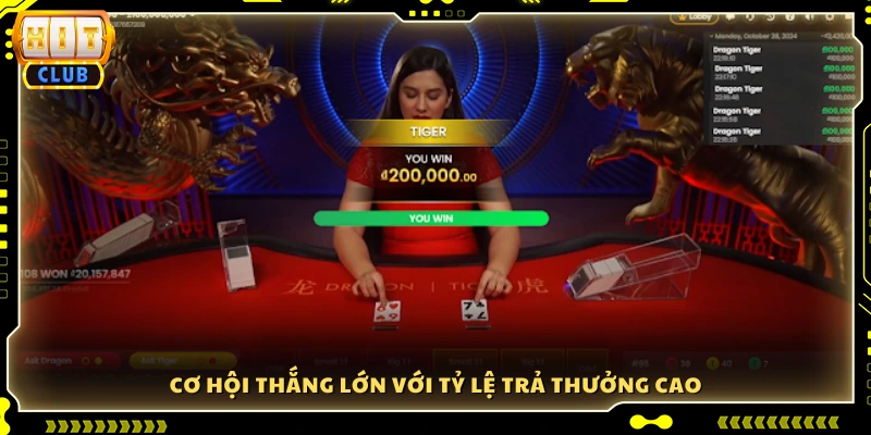 Cơ hội nhận phần thưởng giá trị cao